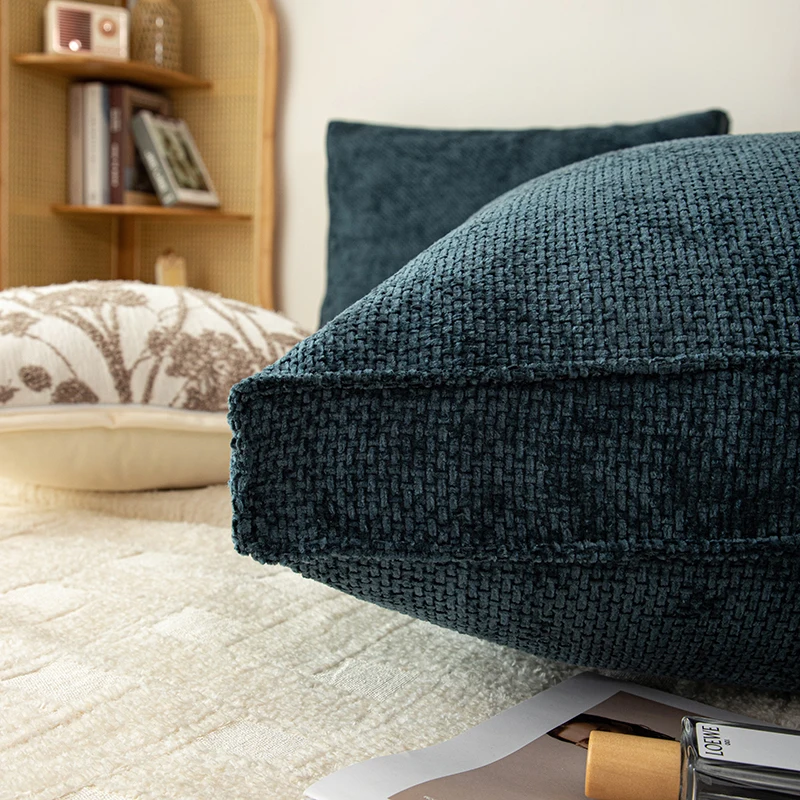 Almofada de encosto em chenill - Headboard Cushion Backrest Tatami avaliação e preço