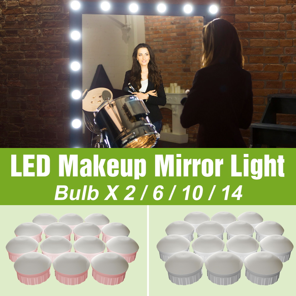 Lâmpada LED para Espelho de Ma - Dressing Table Vanity With Lighted Mirror avaliação e preço