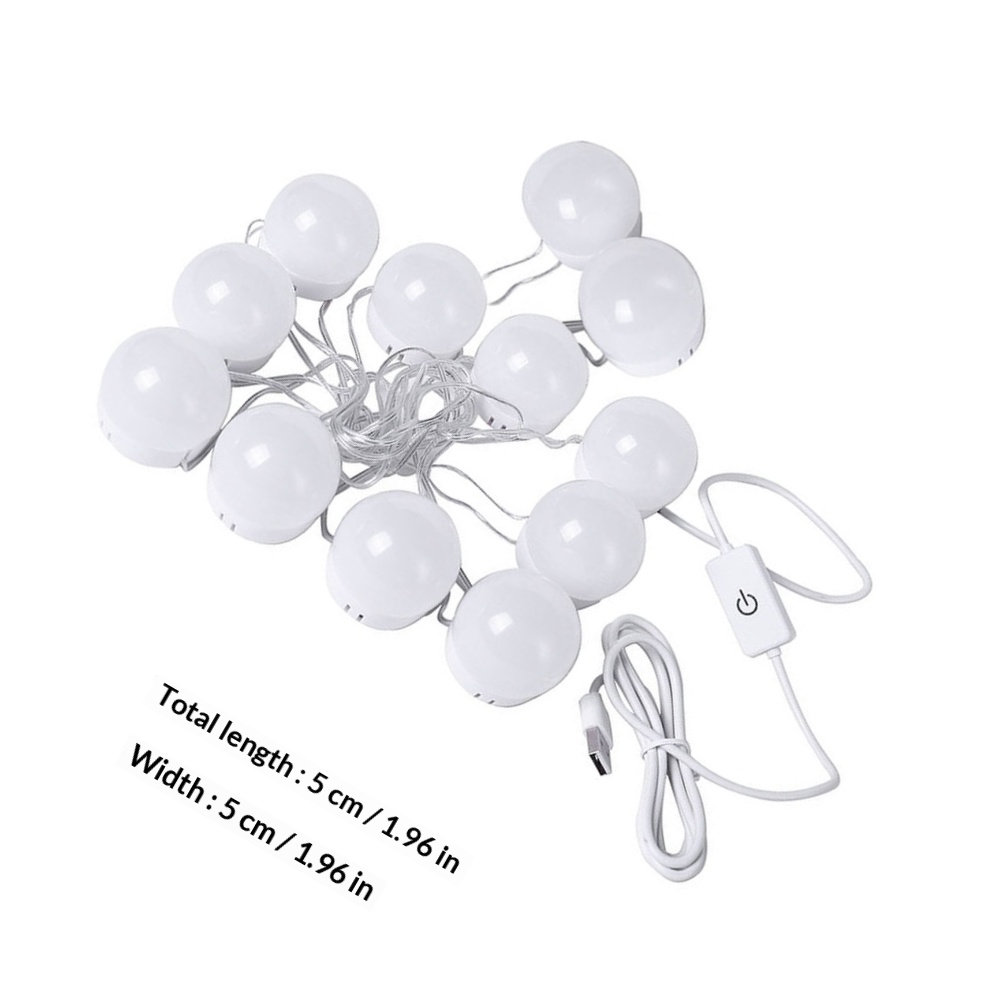 1 conjunto de luzes LED para e - Dressing Table Vanity With Lighted Mirror avaliação e preço