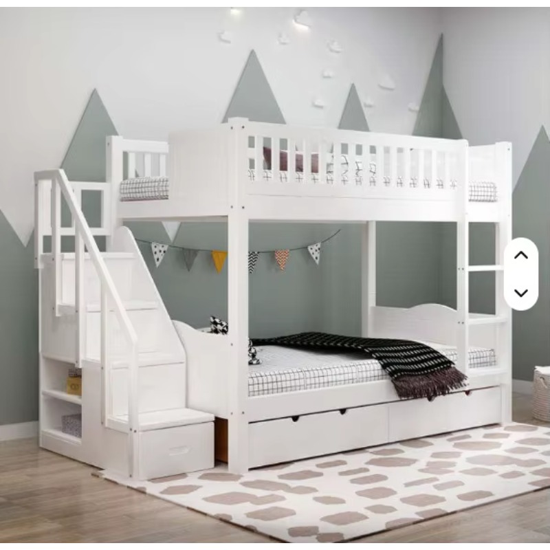 Cama Beliche Infantil de Madei - Bunk Bed With Stairs And Slide avaliação e preço