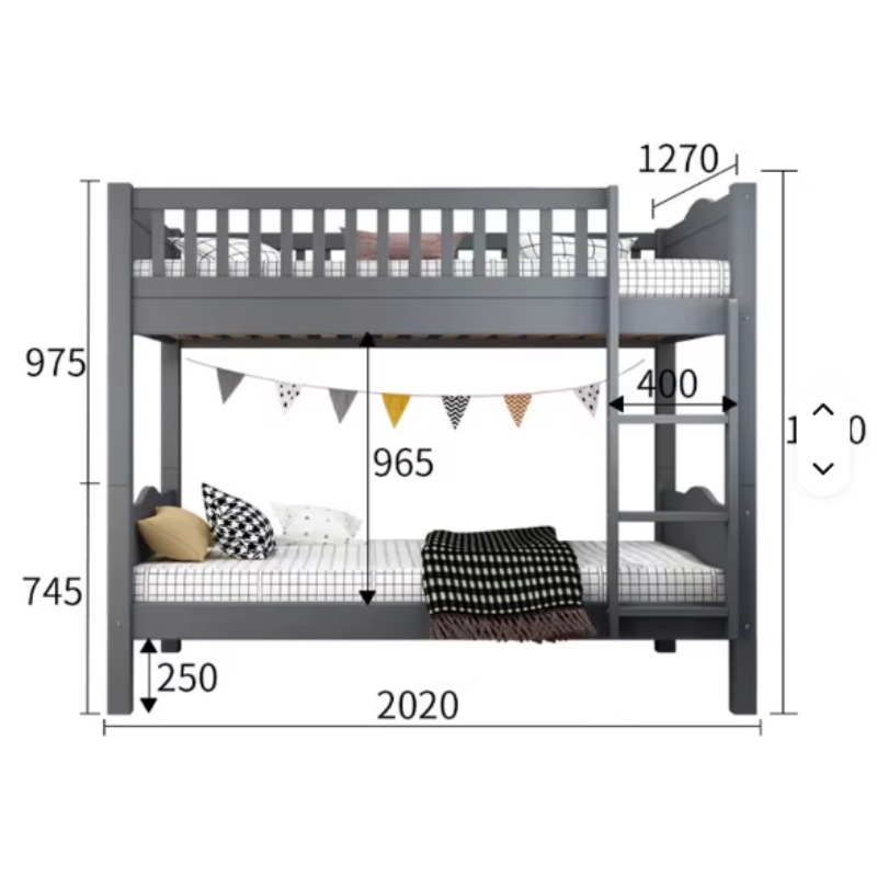 Cama Beliche Infantil de Madei - Bunk Bed With Stairs And Slide avaliação e preço