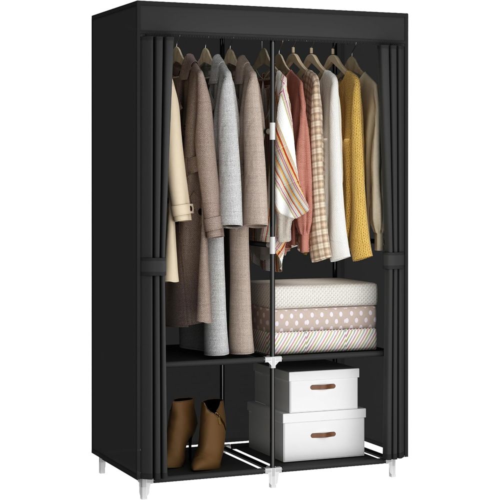 Guarda-Roupa Portátil para Qua - Wardrobe Closet Portable Fabric Cover avaliação e preço