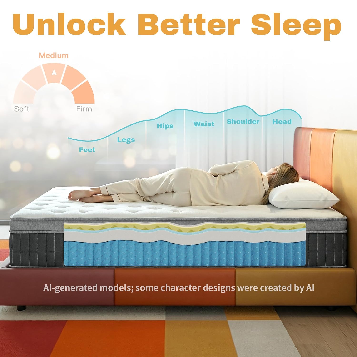 Colchão Queen Size em Caixa, C - Memory Foam Mattress In A Box Queen avaliação e preço