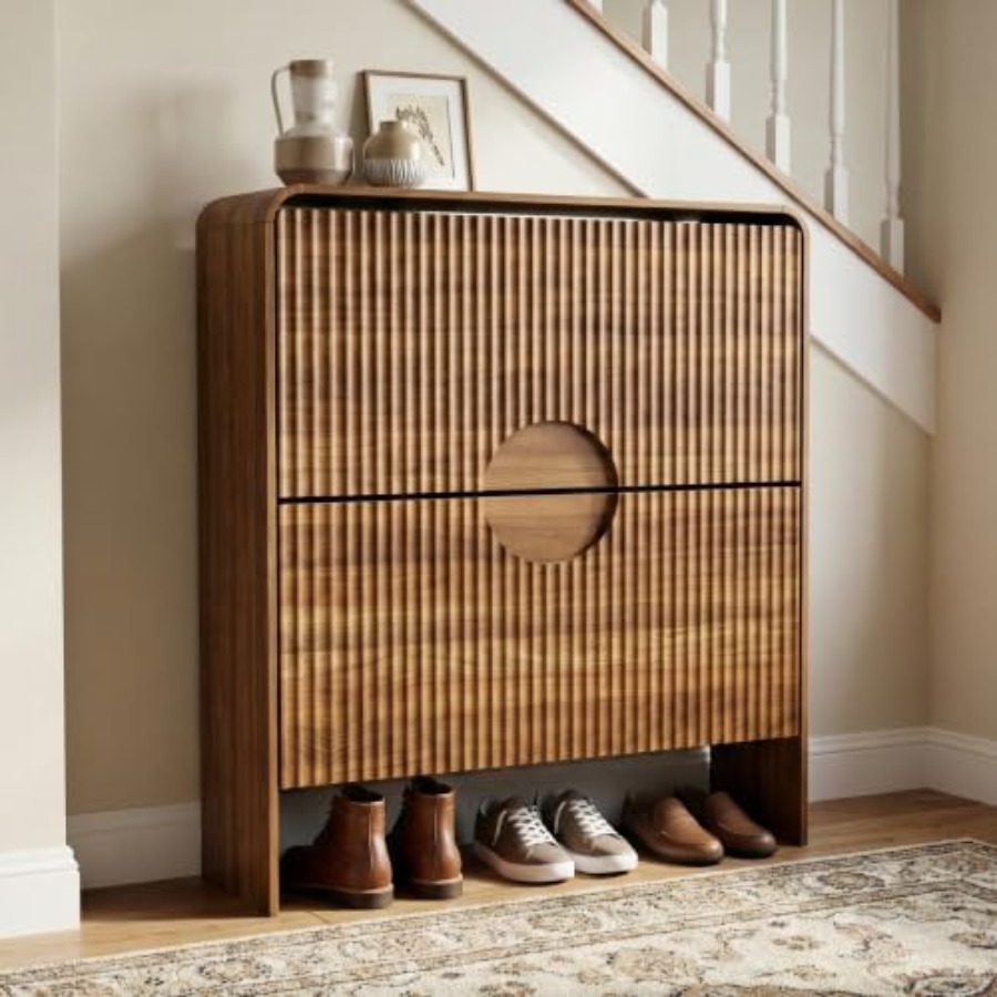 Armário de Sapatos Estreito pa - Shoe Rack Cabinet Narrow Entryway avaliação e preço