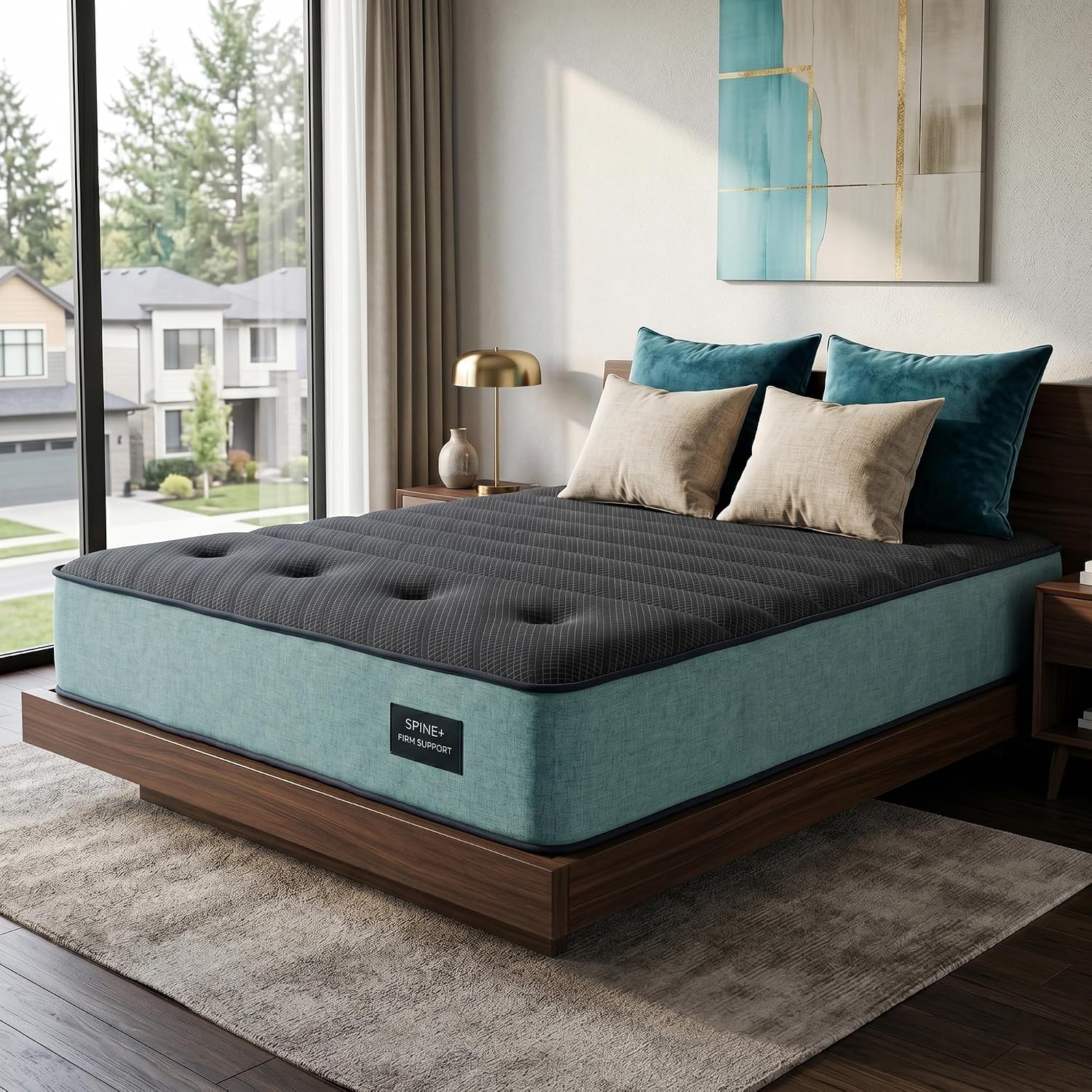 Colchão Queen Extra Firme de 1 - Memory Foam Mattress In A Box Queen avaliação e preço