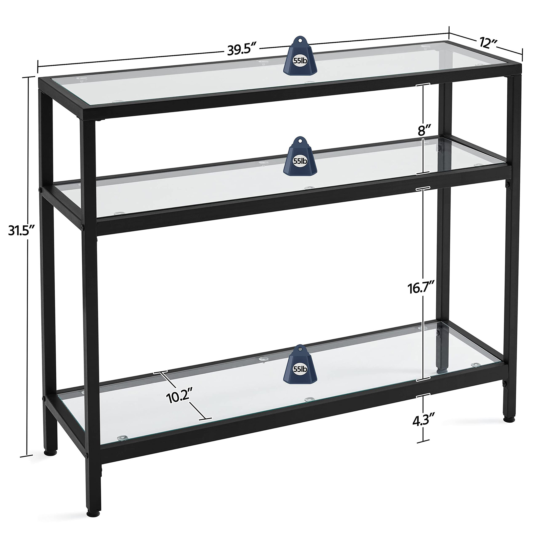 Mesa Console, Estrutura de Met - Sofas avaliação e preço