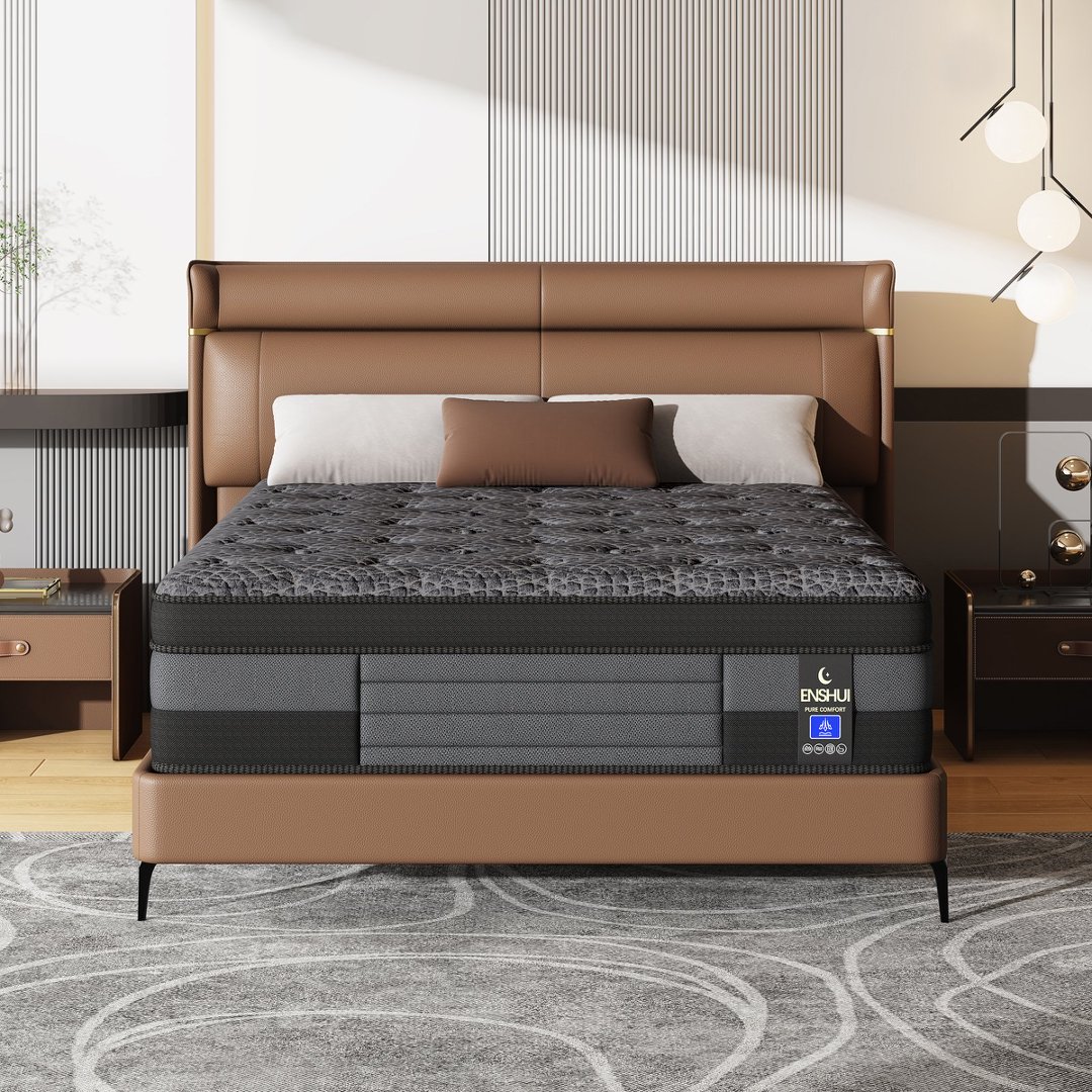 Colchão de Espuma Memória de 1 - Memory Foam Mattress In A Box Queen avaliação e preço