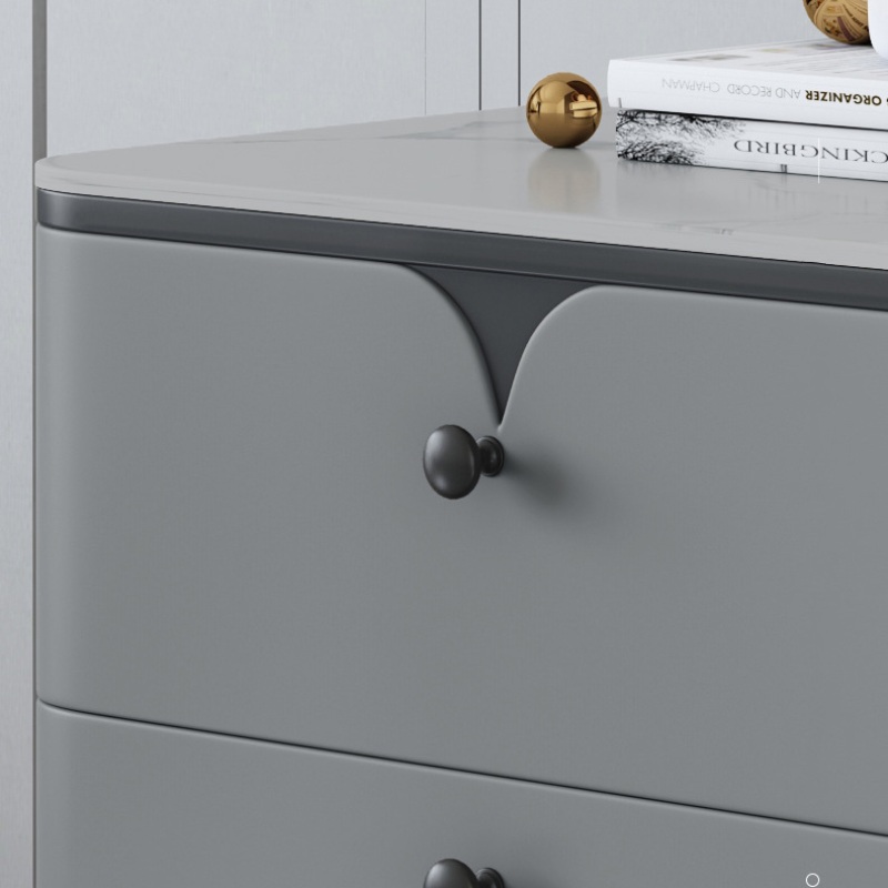 Mesa de Cabeceira Moderna em M - Solid Wood Nightstand 2 Drawers avaliação e preço